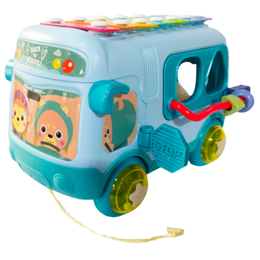 Autobús divertido para bebés con cuatro actividades Sobebear