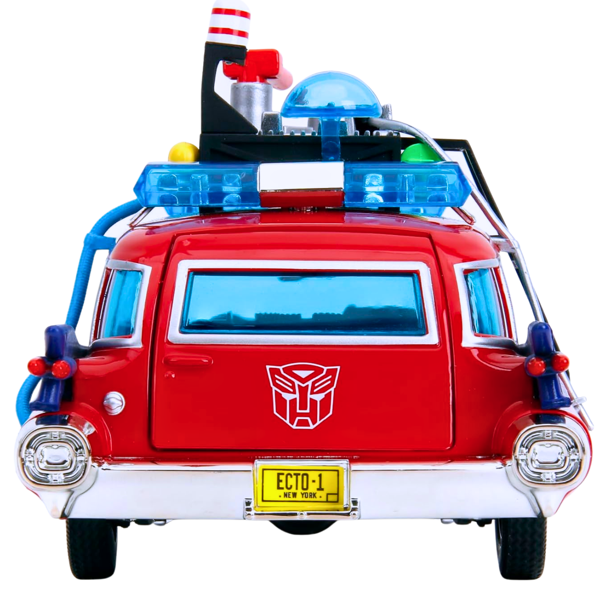 Jada Ghostbuster Ecto 1 Escala 1:24 versión Transformers