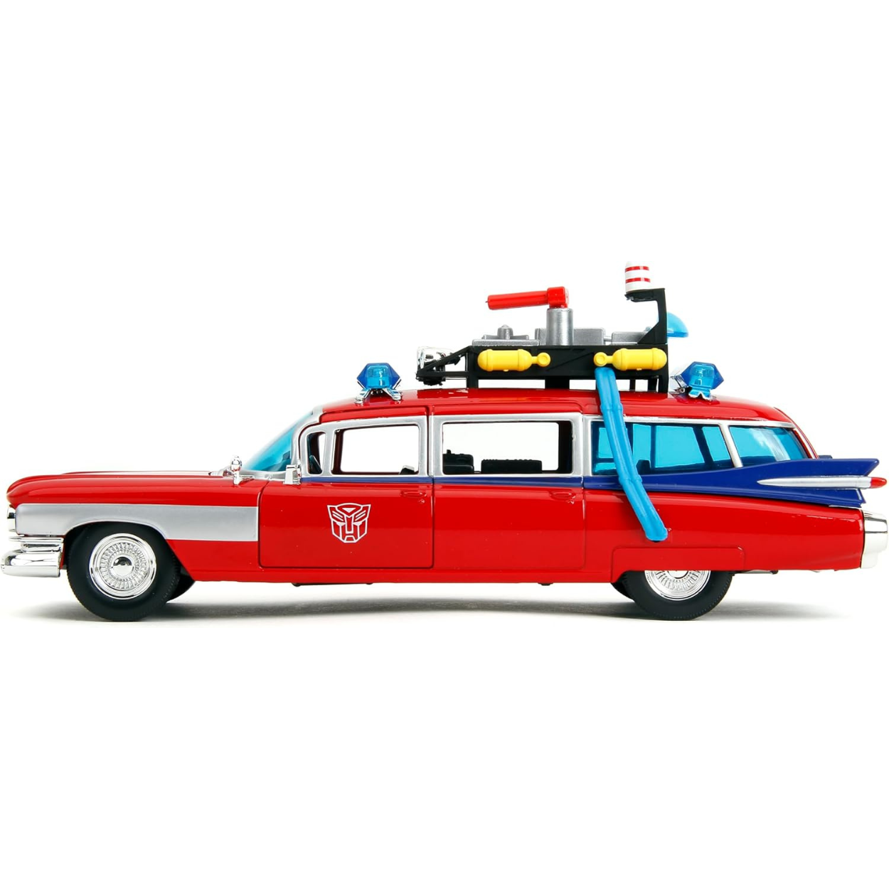 Jada Ghostbuster Ecto 1 Escala 1:24 versión Transformers