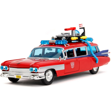 Jada Ghostbuster Ecto 1 Escala 1:24 versión Transformers