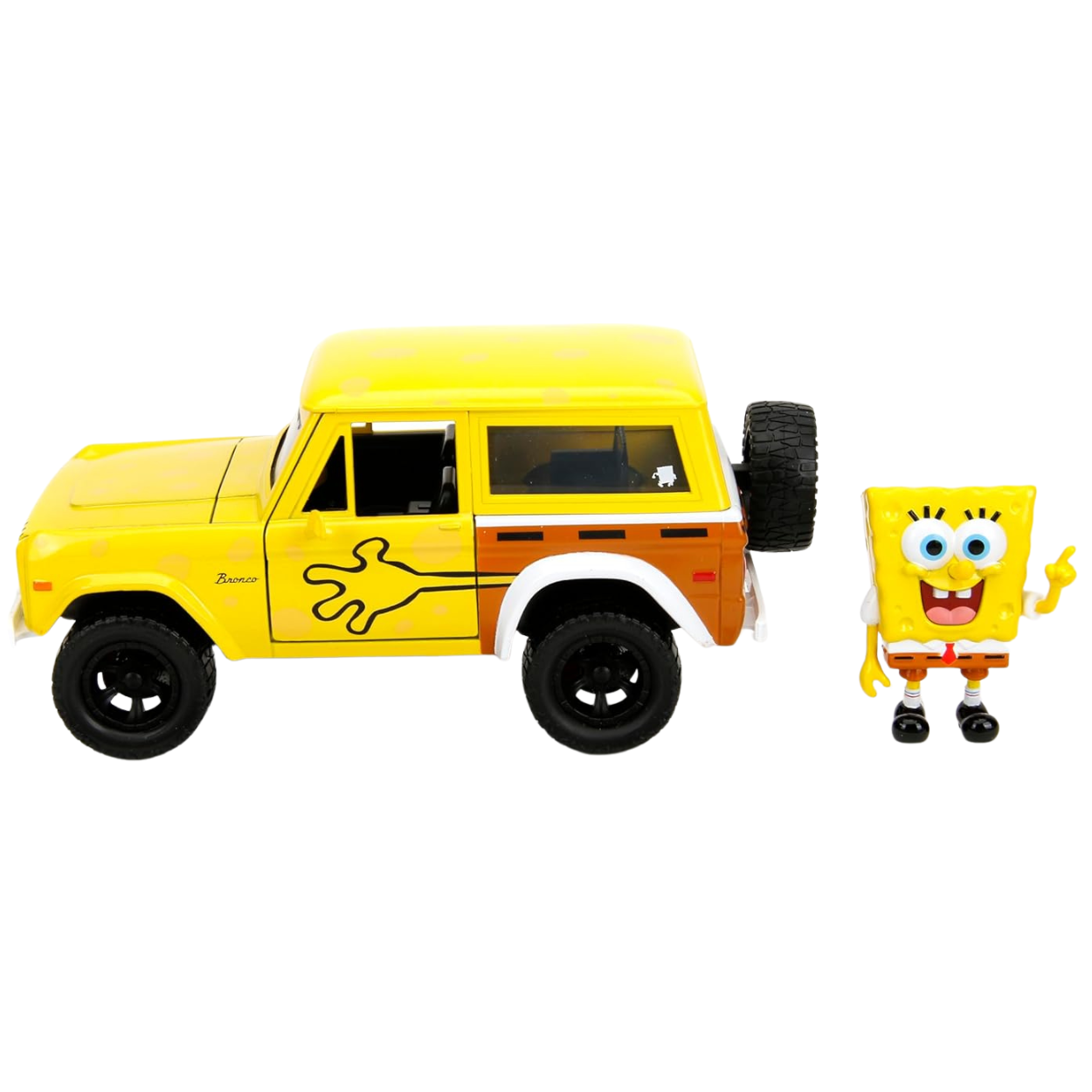 Jada Bob Esponja Ford Bronco 1973 escala 1:24