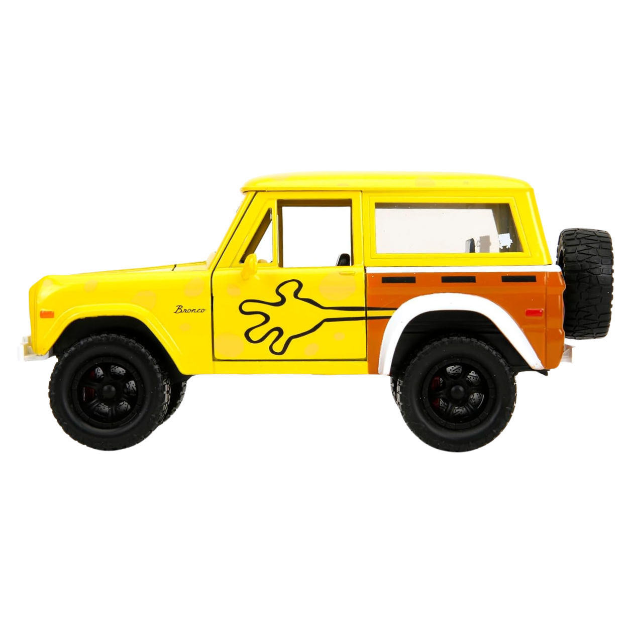 Jada Bob Esponja Ford Bronco 1973 escala 1:24