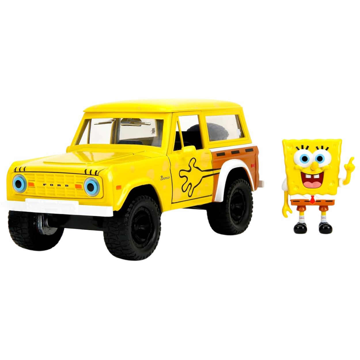 Jada Bob Esponja Ford Bronco 1973 escala 1:24