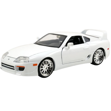 Jada Fast & Furious Toyota Supra de Brian Color Blanco escala 1:24