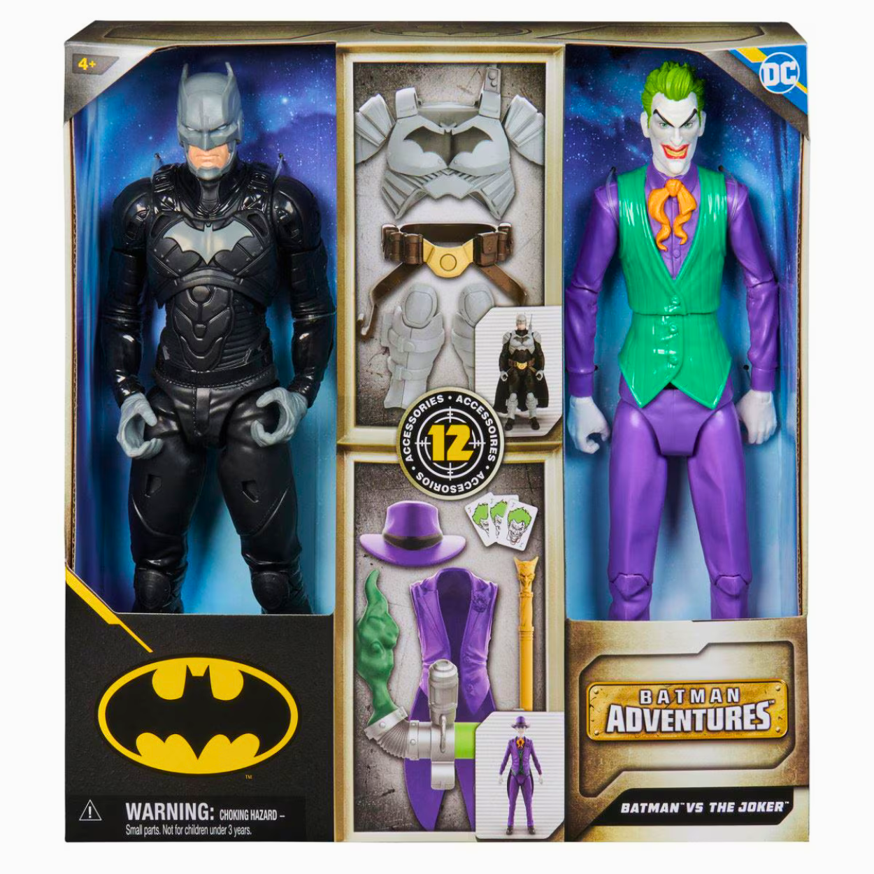 Batman Vs Jocker figura de acción 12 pulgadas con accesorios
