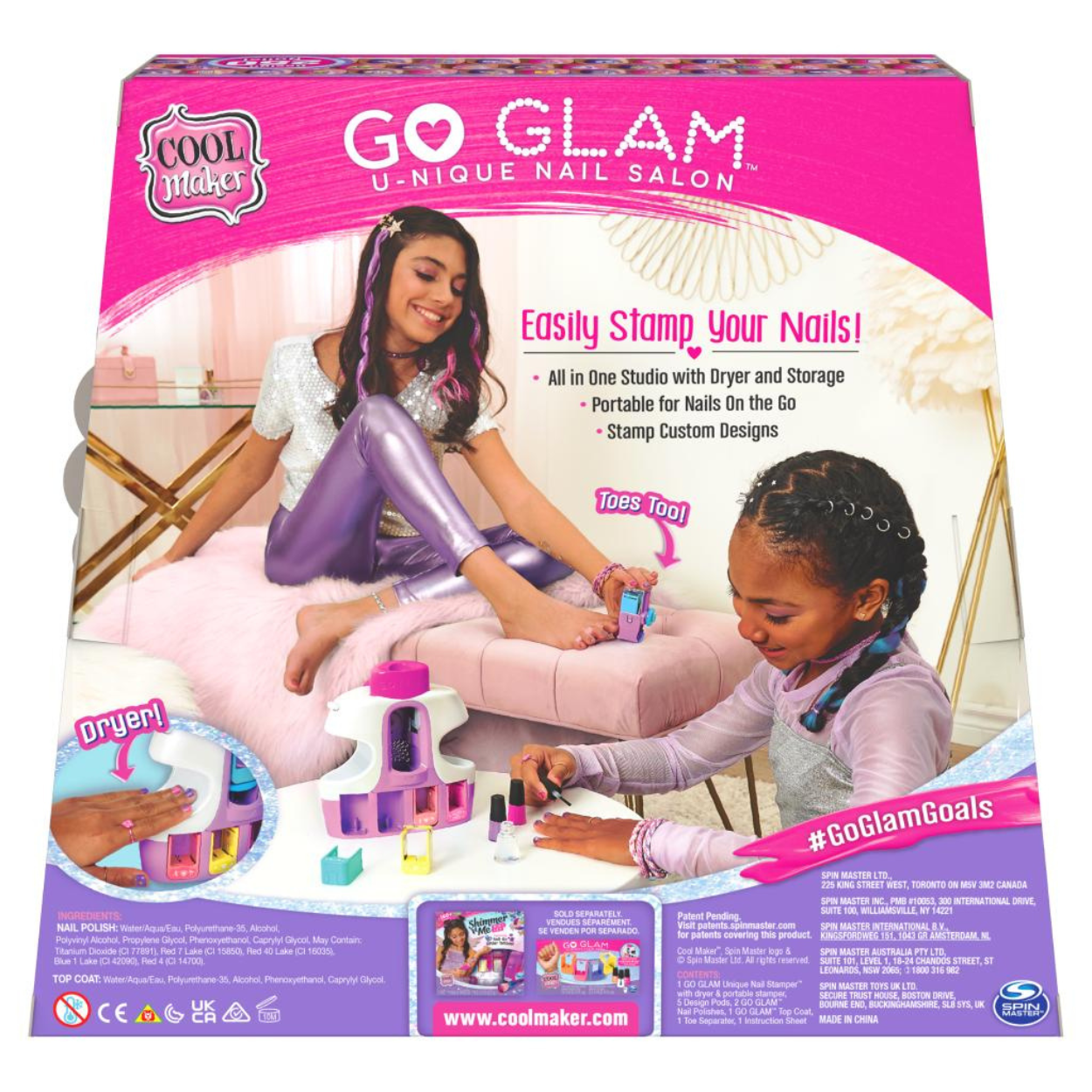 Go Glam Unique Nail Salon de Spin Master