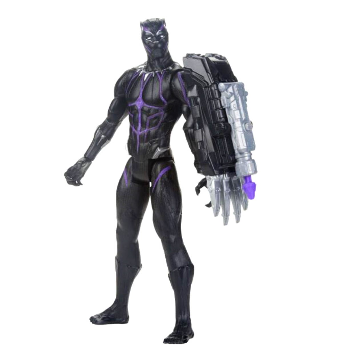 Figura Black Panther Titan Hero Power Fx Con Lanzador