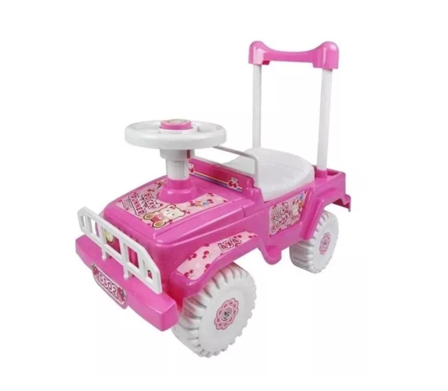 Carrito Montable Corre Rokitas Color Rosa Jugueter a Galaxy Toys