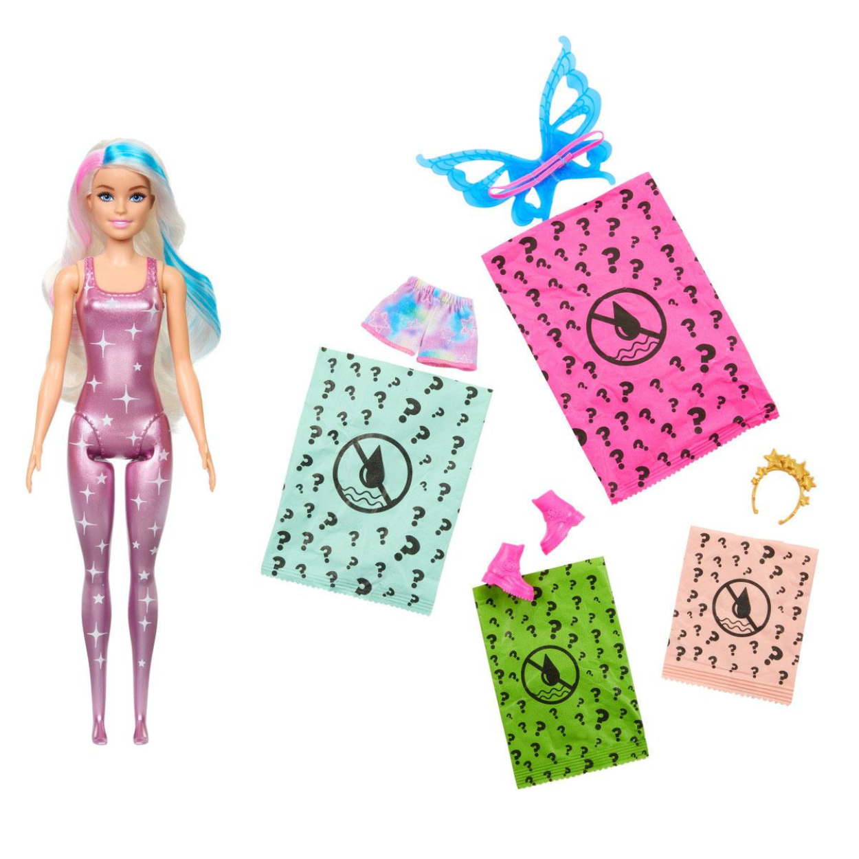 Barbie Color Reveal 6 Muñeca con accesorios