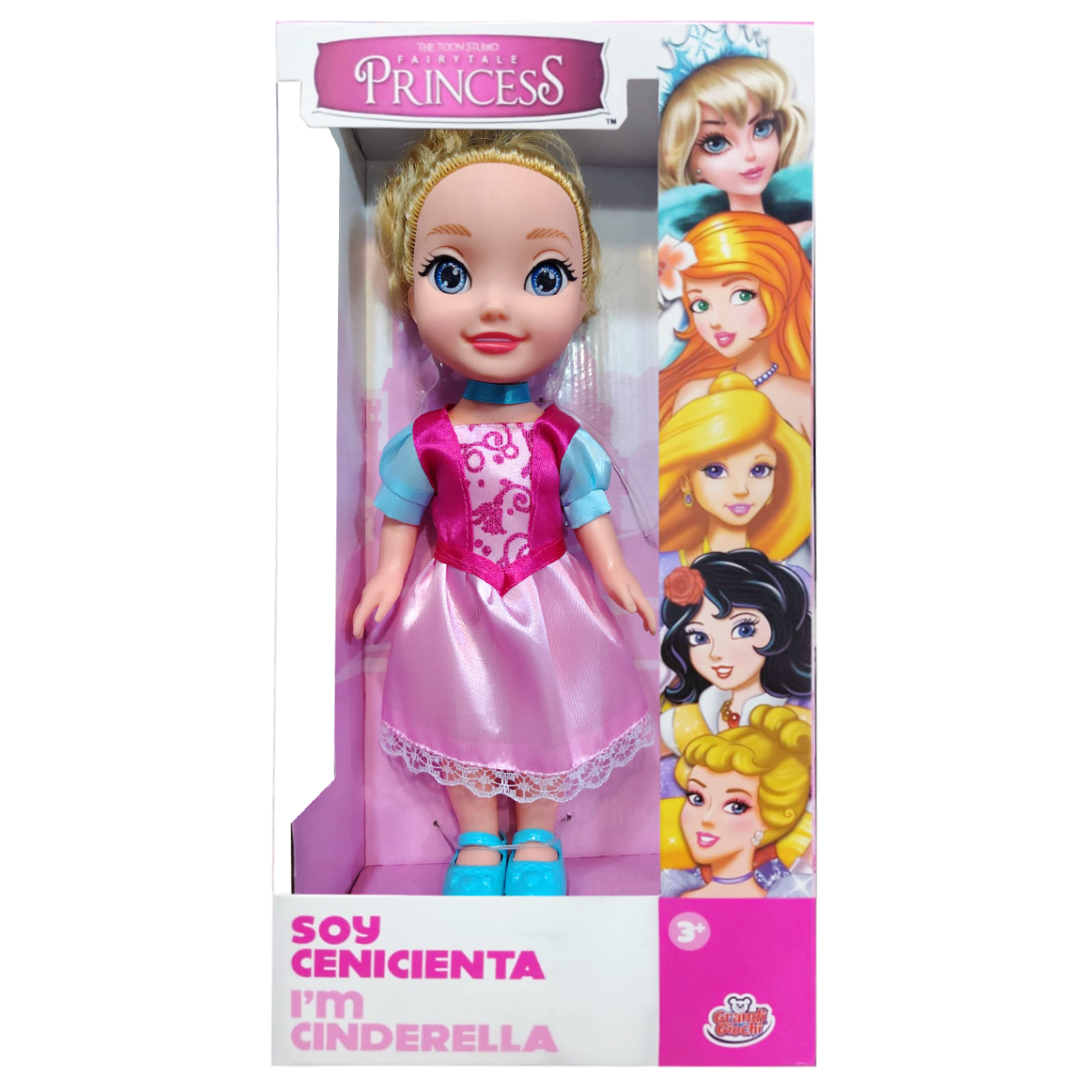 Giochi preziosi Princesas de los cuentos de hadas Soy Cenicienta muñeca 25 cm