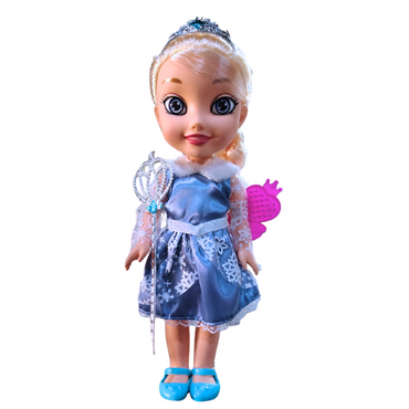 Giochi Preziosi Princesas de los cuentos de hadas Soy La Reina de las Nieves muñeca 35 cm