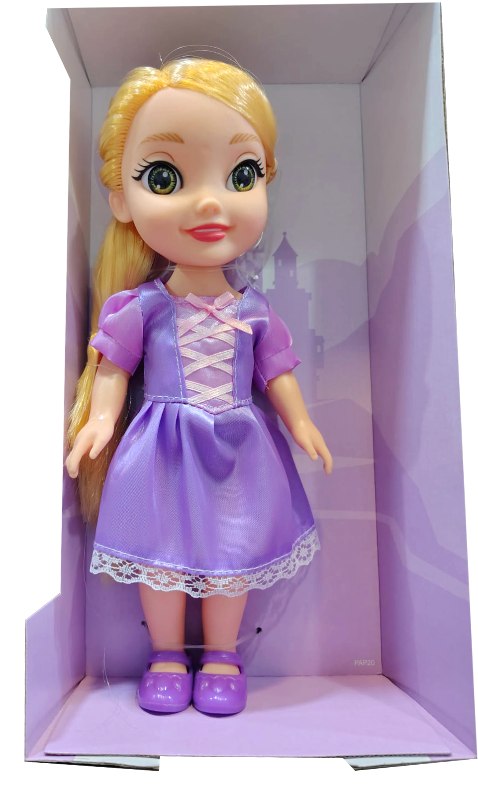 Giochi Preziosi Princesas de los cuentos de hadas Soy Rapunzel Muñeca 25 cm