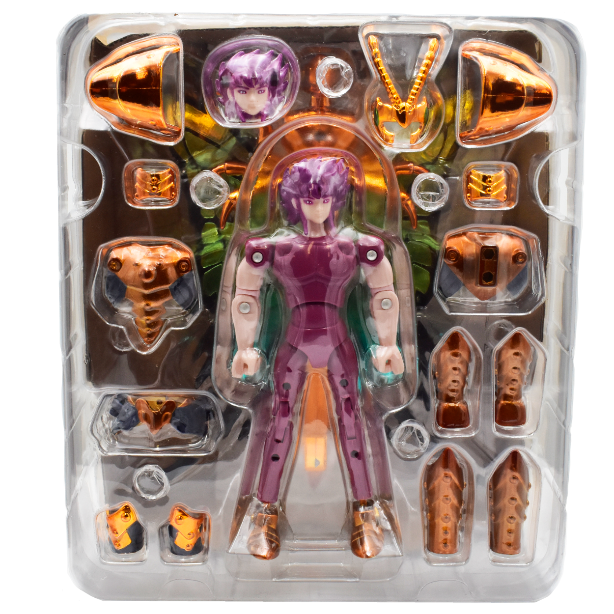 Saint Seiya 2 Pack Cíclope & Papillon figuras de acción.