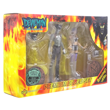 Devilman 2nd series Premium Boxed Set Akira Fudo & Miki Makimura Color Negro