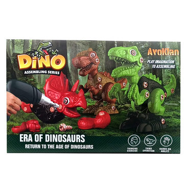 Dino Serie para Armar. Era de los dinosaurios.
