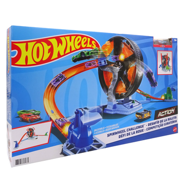 Hot Wheels Pista Desafío de Ruleta.