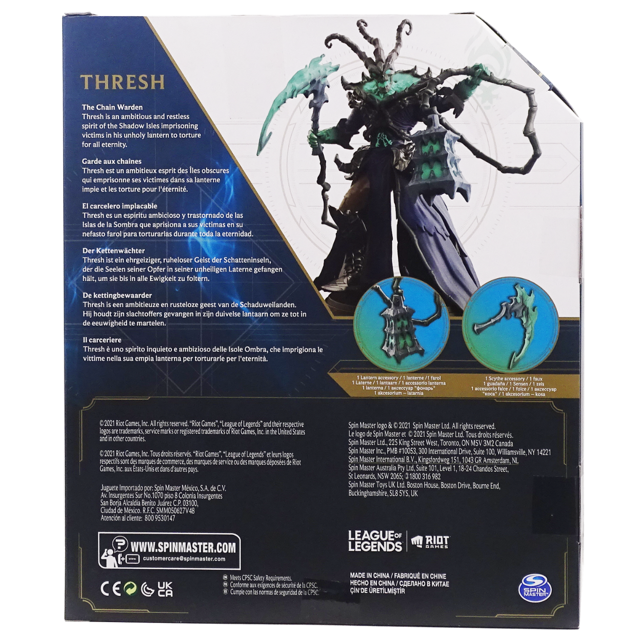 League of Legends Thresh figura de colección 16 cm.