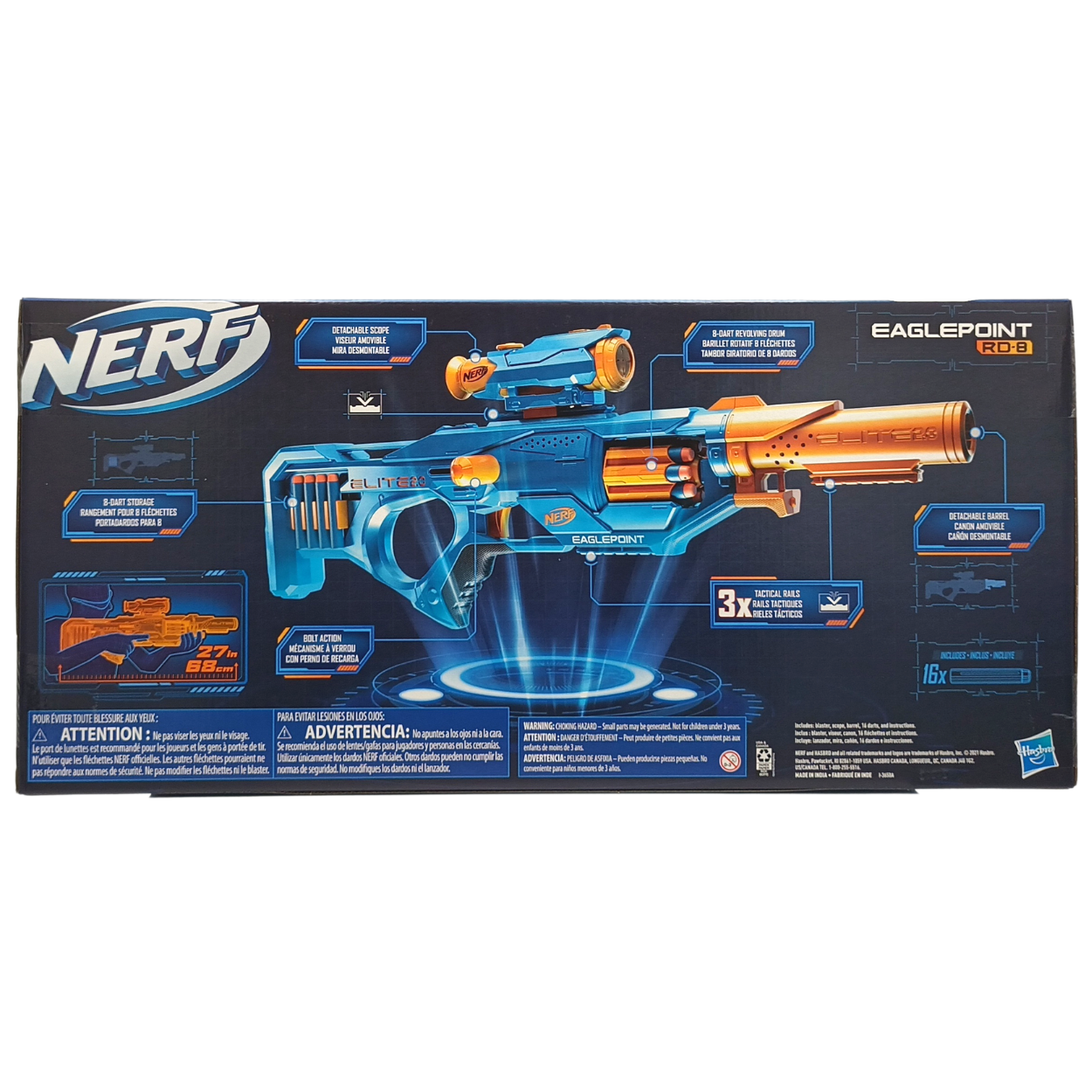 NERF ELITE 2.0 EAGLEPOINT RD8