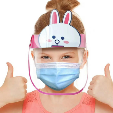 Careta Protectora Facial Infantil 50 piezas