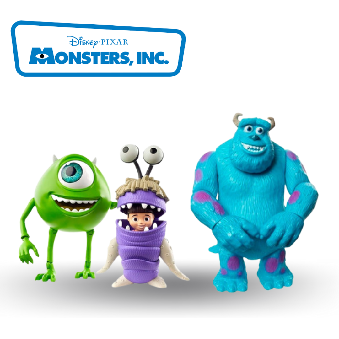 Monsters Inc puerta de Boo, Sully y Mike