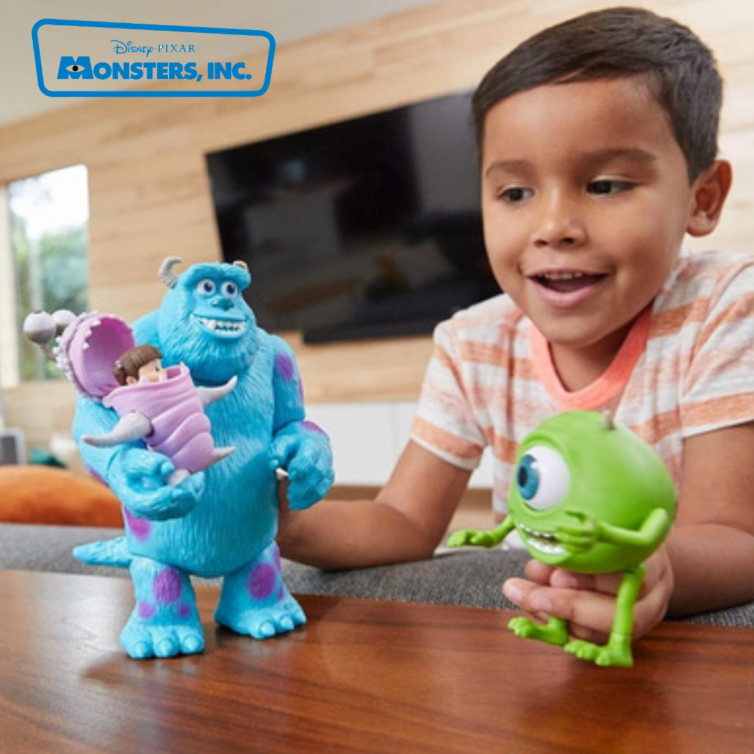 Monsters Inc puerta de Boo, Sully y Mike