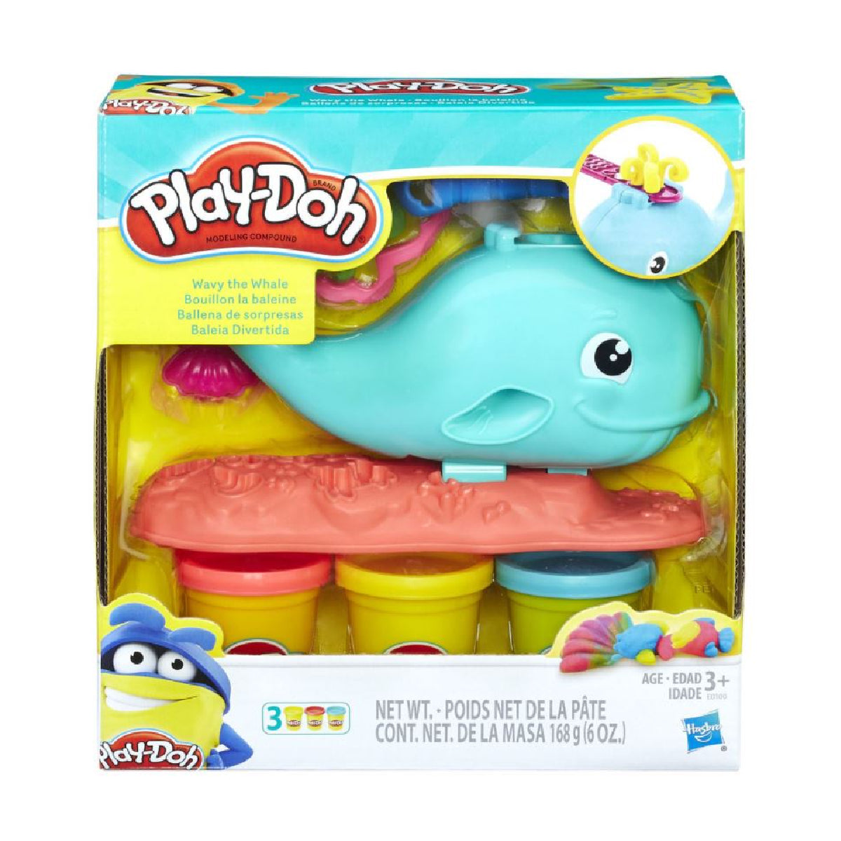 Play Doh Ballena de sorpresas