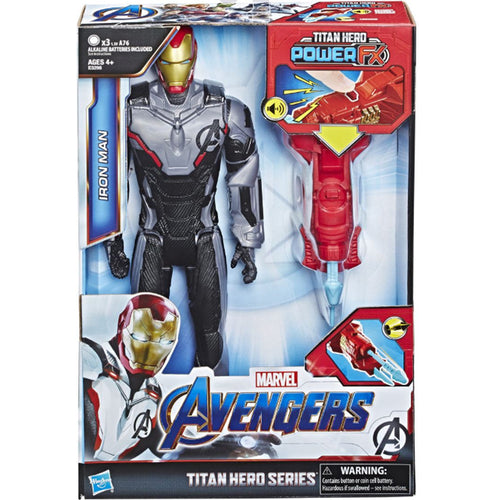 Marvel Avengers: Endgame - Titan Hero Power FX Iron Man Figura de Acción
